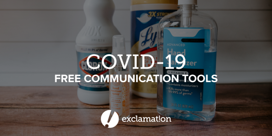 Free COVID-19 Communications Tools Available Now!