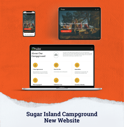 Sugar Island Campground Website